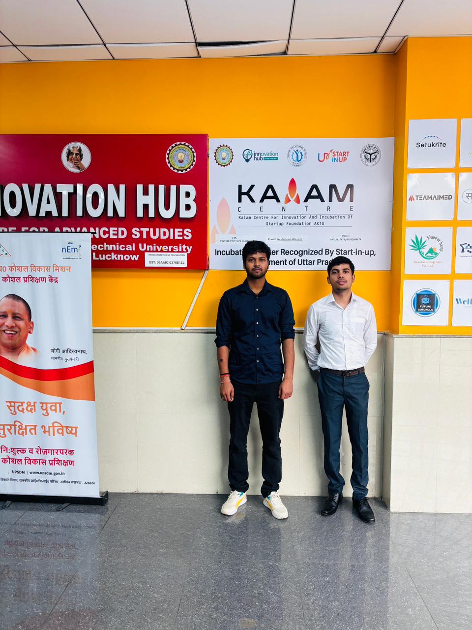 Team at Innovation Hub AKTU